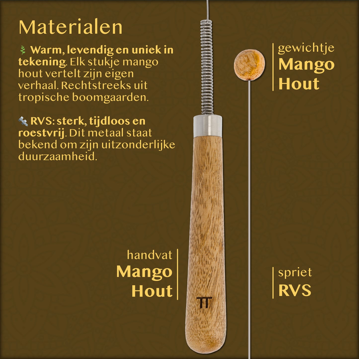 MATTORI® Traditioneel Handgemaakte Biotensor uit India